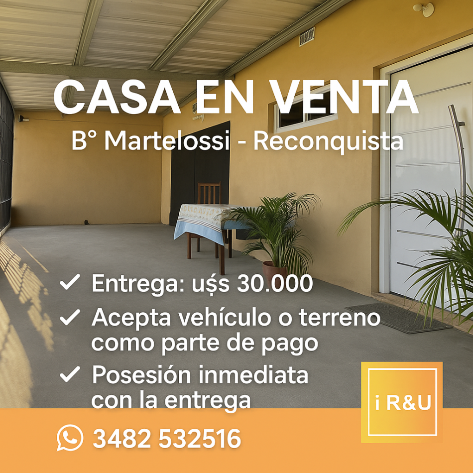 Casa en Venta - Barrio Martelossi